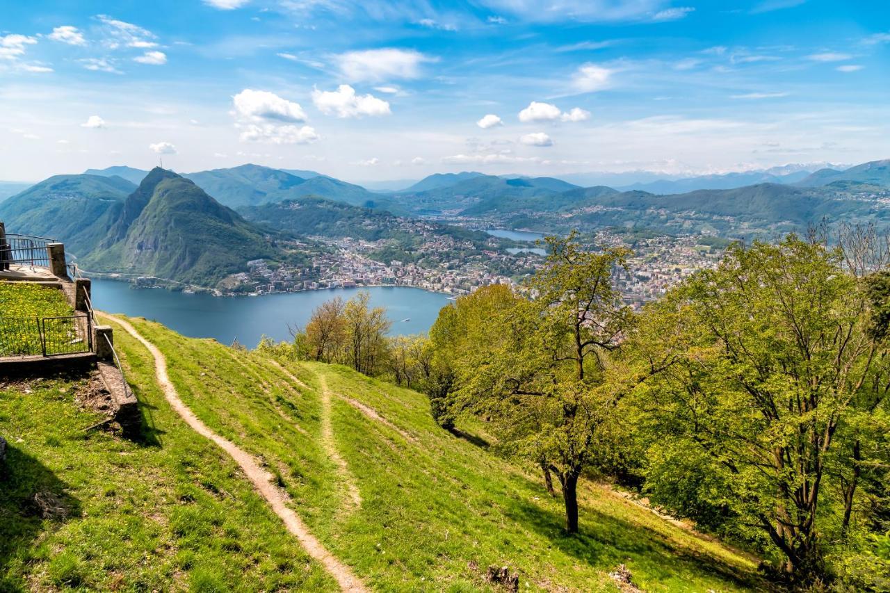 Apartmán Lugano Lake View Exteriér fotografie